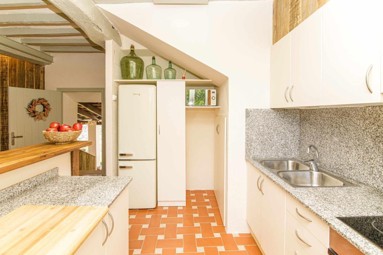 El Molino De Besalu Casa Con Jardin Villa Kültér fotó