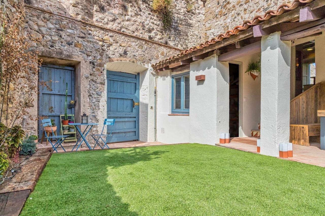 El Molino De Besalu Casa Con Jardin Villa Kültér fotó