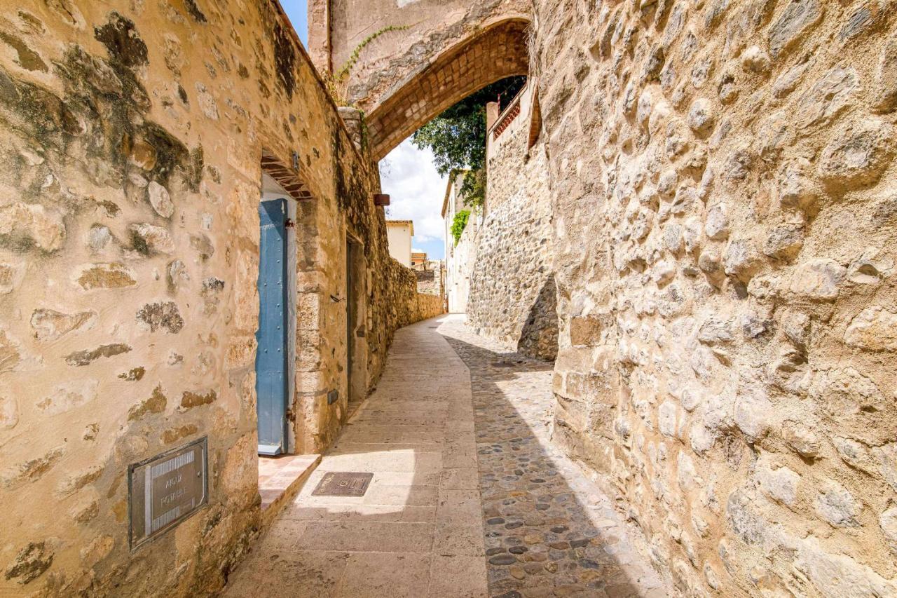 El Molino De Besalu Casa Con Jardin Villa Kültér fotó